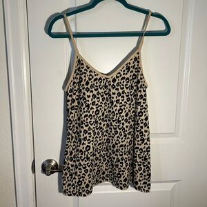 Cheetah print tank from Blooming Jelly in size small